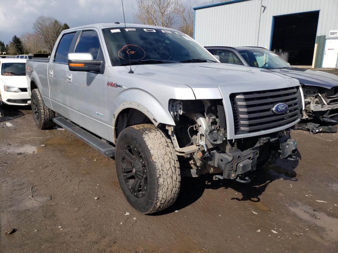 FORD F150 SUPER 2011 with VIN 1FTFW1ETXBFA95393 - Photo from auction