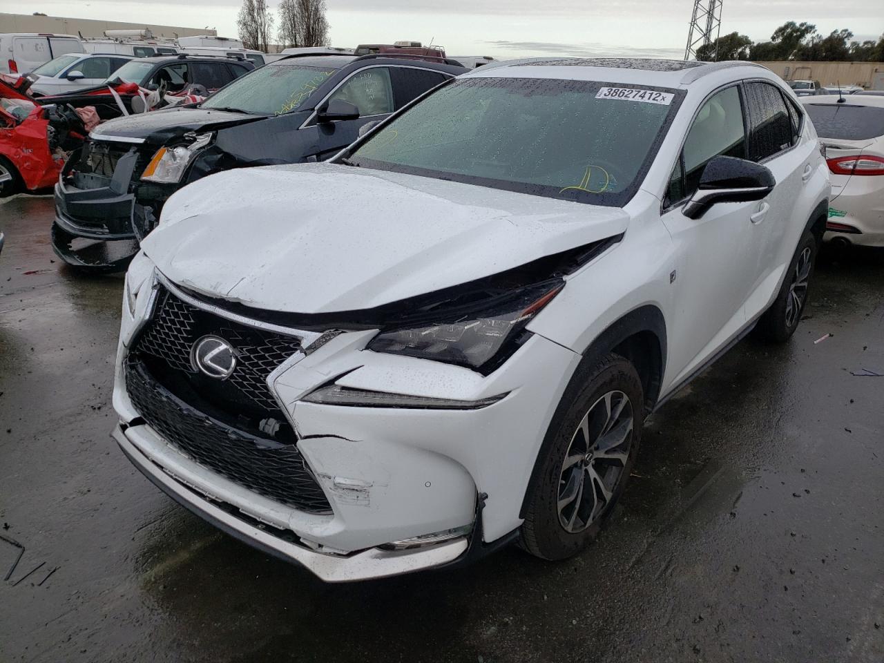 Photo 2 from auction – 2016 LEXUS NX 200T BA with VIN JTJBARBZ3G2094151
