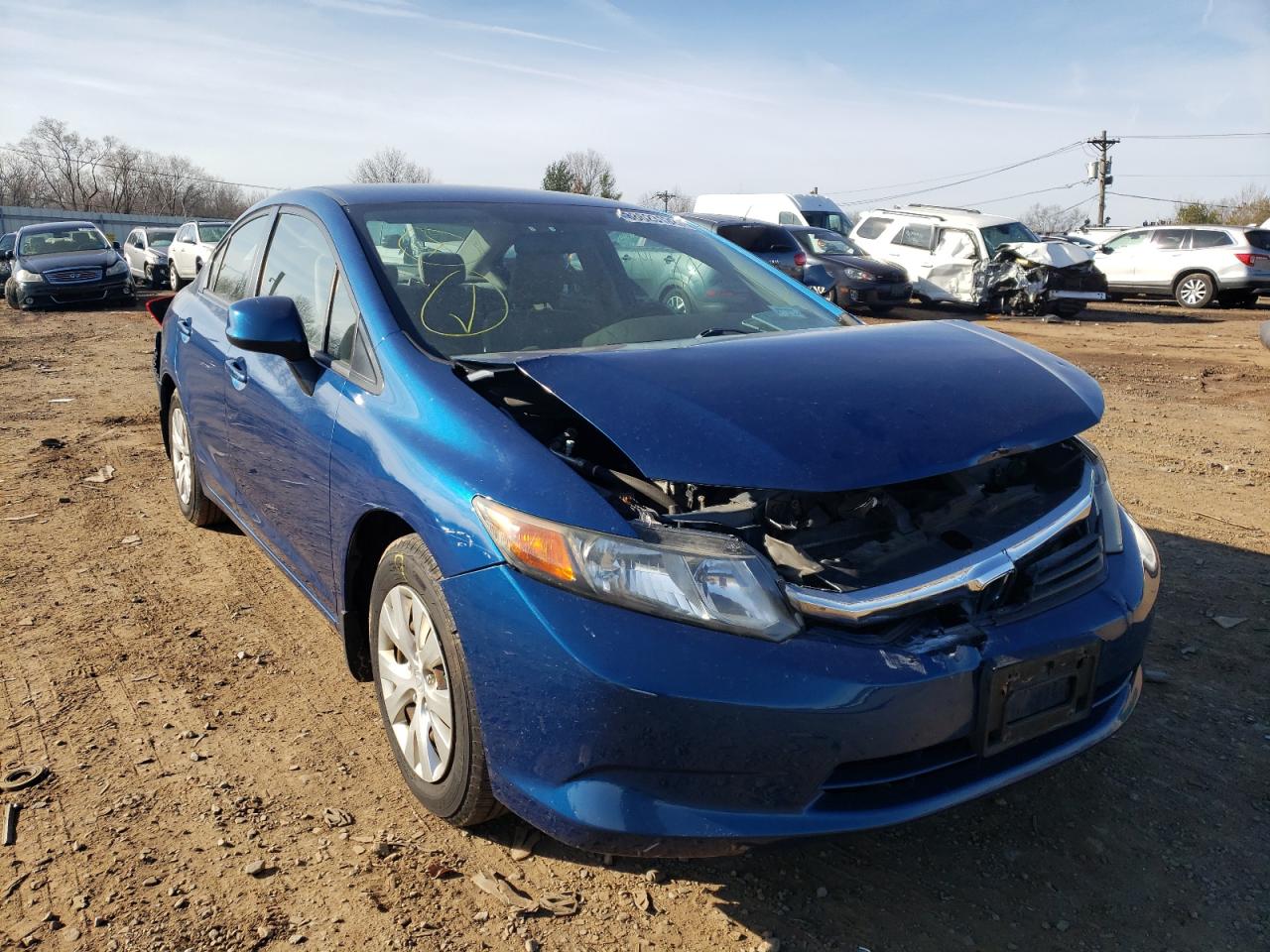 Photo 9 from auction – 2012 HONDA CIVIC SEDN with VIN 2HGFB2F59CH512019