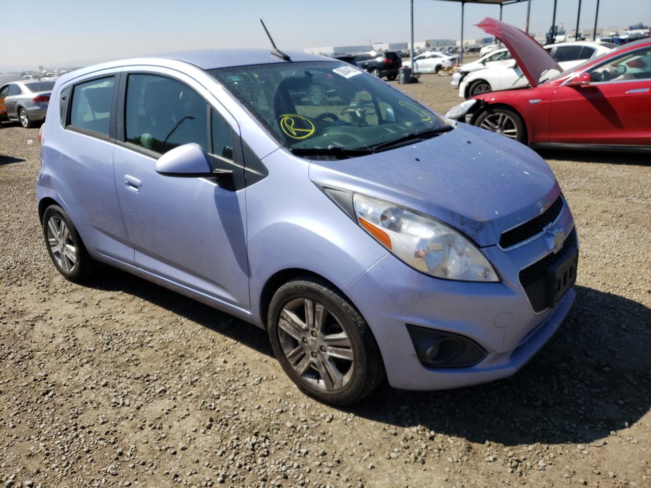 CHEVROLET SPARK 1LT 2014 with VIN KL8CD6S91EC532582 - Photo from auction
