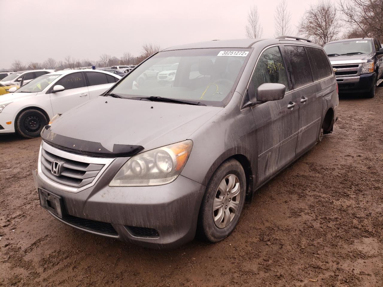 Photo 2 from auction – 2009 HONDA ODYSSEY EX with VIN 5FNRL38439B502250