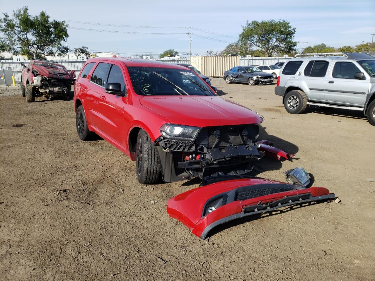 DODGE DURANGO R/ 2015 with VIN 1C4SDHCT0FC937200 - Photo from auction