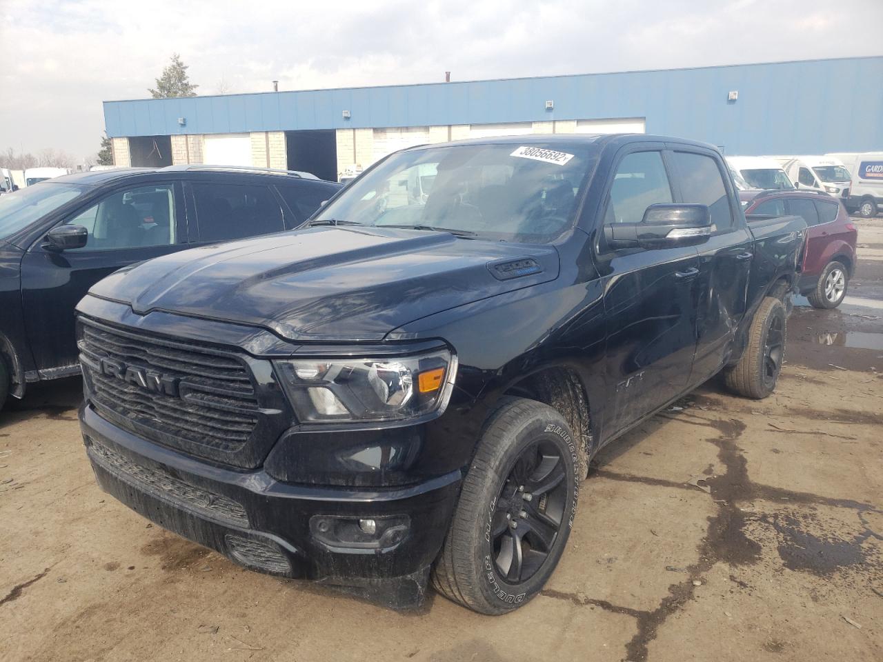 Photo 2 from auction – 2021 RAM 1500 BIG H with VIN 1C6SRFFT1MN678341