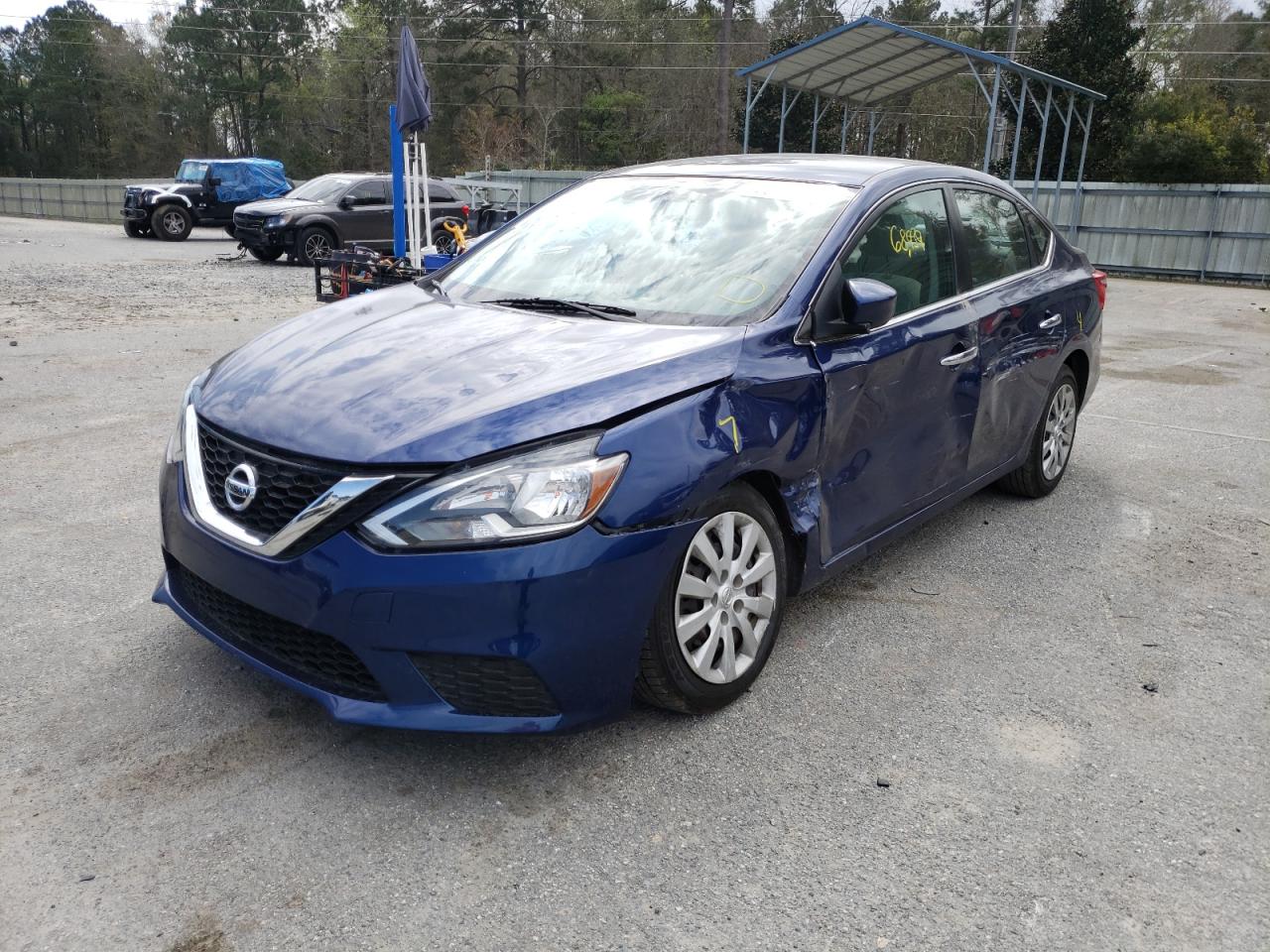 Photo 2 from auction – 2017 NISSAN SENTRA S with VIN 3N1AB7AP1HY343195