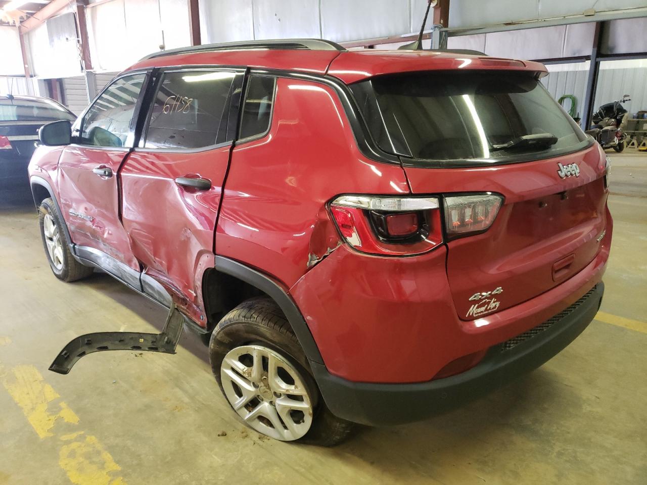 Photo 9 from auction – 2018 JEEP COMPASS SP with VIN 3C4NJDAB0JT177338