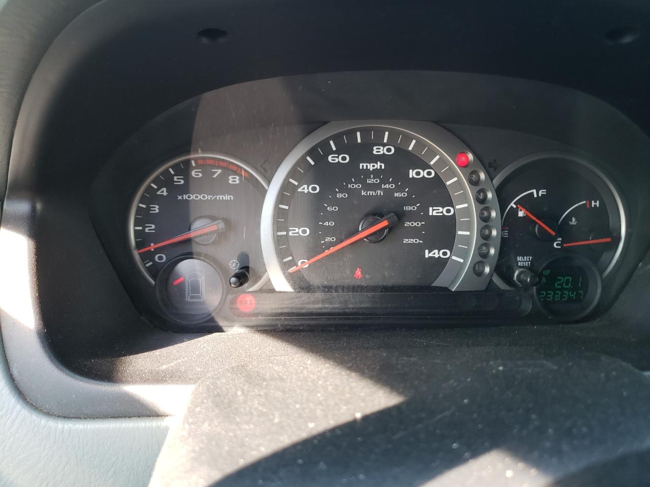 Photo 8 from auction – 2003 HONDA PILOT EXL with VIN 2HKYF18633H571974