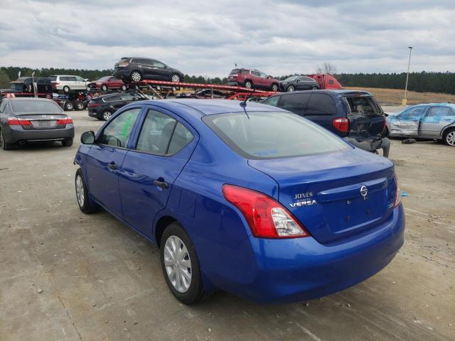 Photo 3 from auction – 2012 NISSAN VERSA S with VIN 3N1CN7AP8CL925140