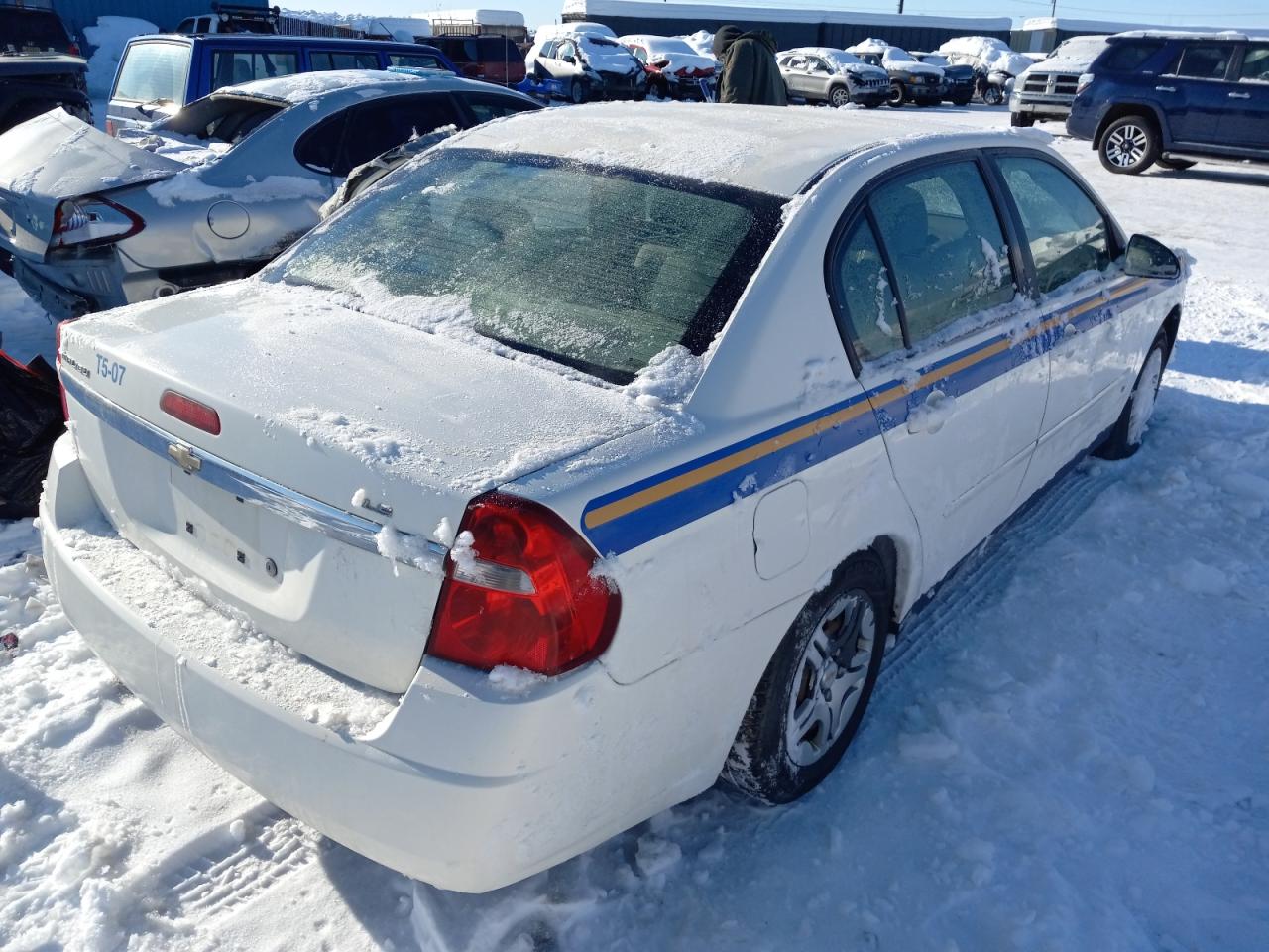 Photo 4 from auction – 2007 CHEVROLET MALIBU LS with VIN 1G1ZS58FX7F123263