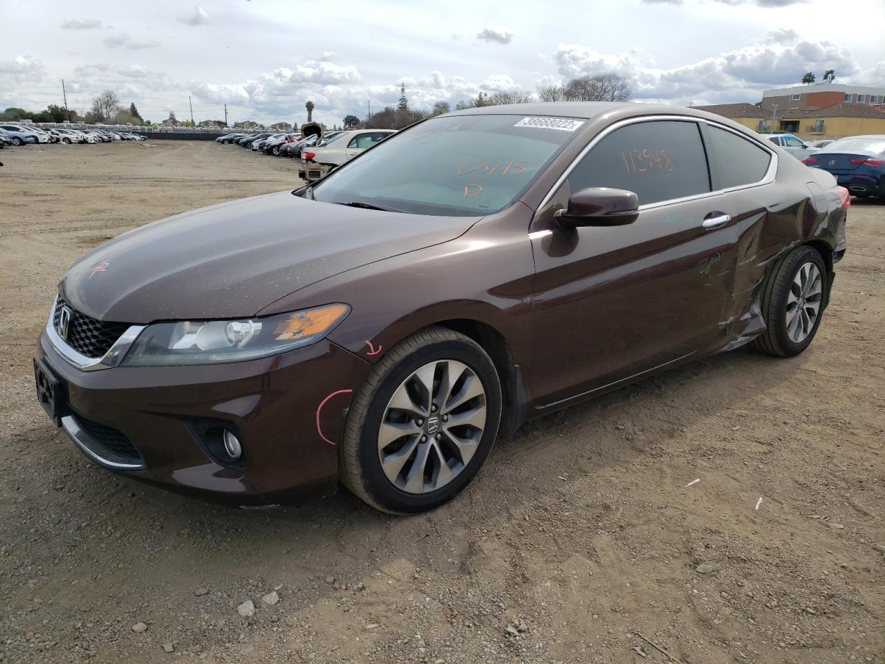 Photo 2 from auction – 2014 HONDA ACCORD EXL with VIN 1HGCT1B86EA007647