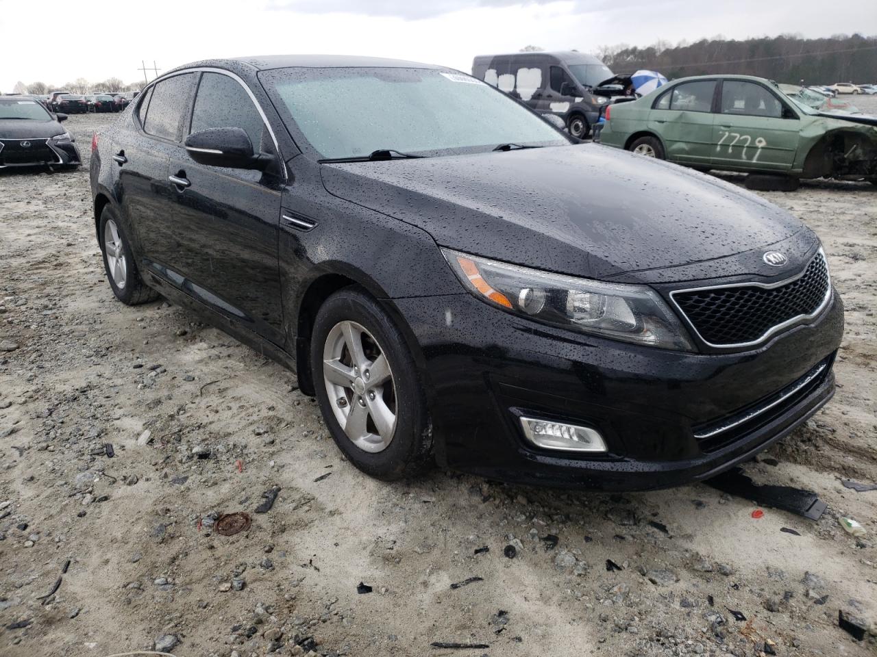 KIA OPTIMA LX 2014 with VIN 5XXGM4A72EG304104 - Photo from auction