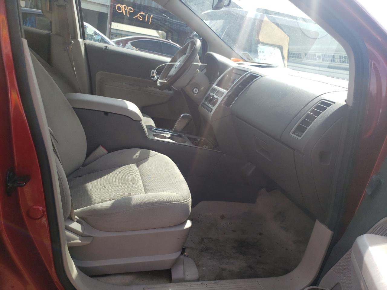 Photo 5 from auction – 2008 FORD EDGE SEL with VIN 2FMDK38C18BB47591