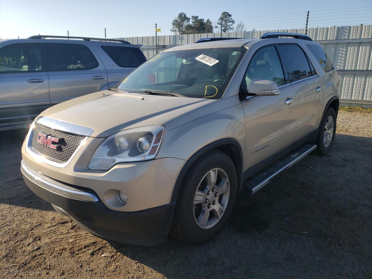 Photo 2 from auction – 2008 GMC ACADIA SLT with VIN 1GKER23798J202569