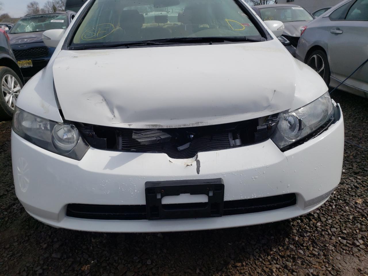 Photo 9 from auction – 2008 HONDA CIVIC HYBR with VIN JHMFA36278S023081