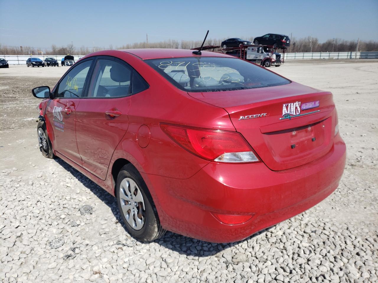 Photo 3 from auction – 2015 HYUNDAI ACCENT GLS with VIN KMHCT4AE5FU899876
