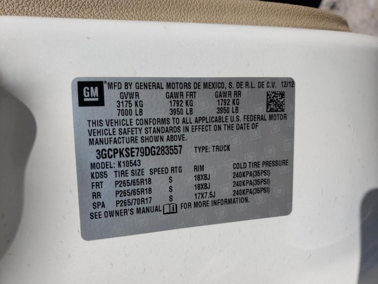 Photo 10 from auction – 2013 CHEVROLET SILVERADO with VIN 3GCPKSE79DG283557
