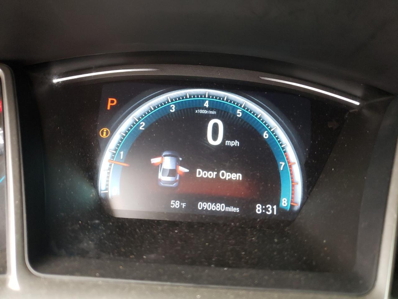 Photo 8 from auction – 2016 HONDA CIVIC EX with VIN 2HGFC2F79GH527074