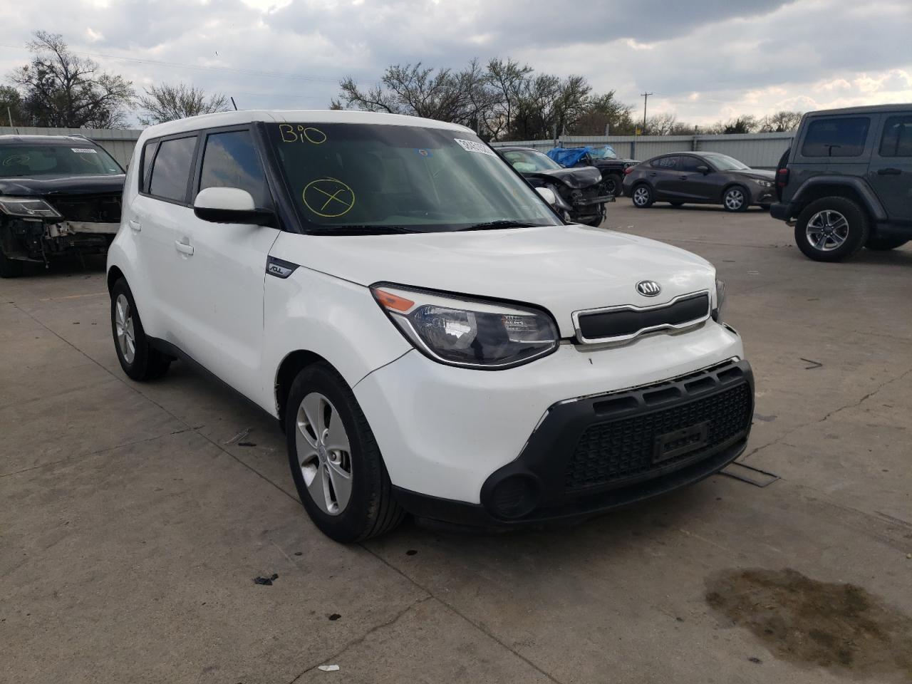 KIA SOUL 2016 with VIN KNDJN2A29G7275367 - Photo from auction