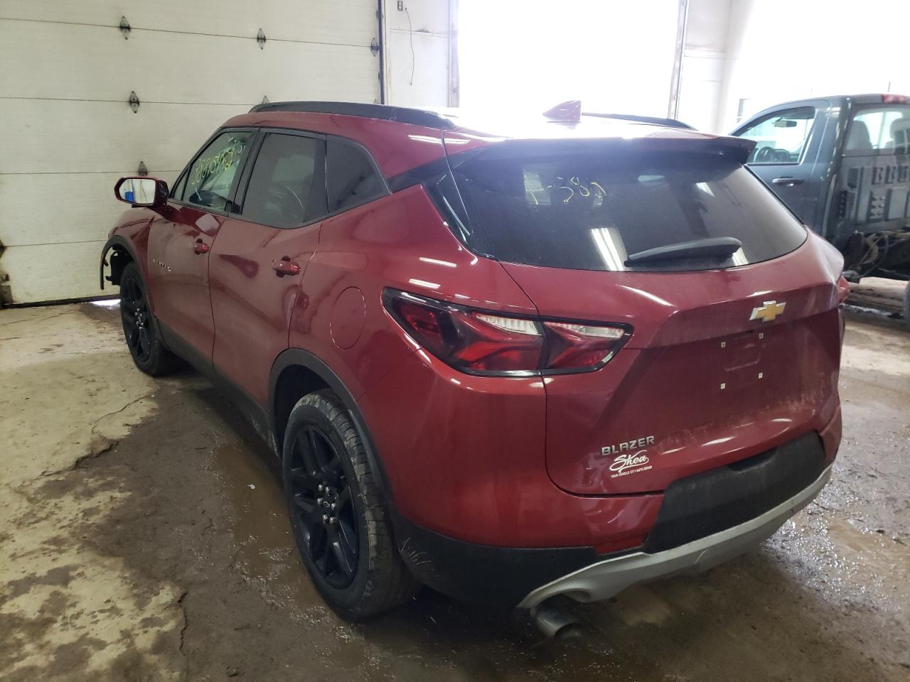 Photo 3 from auction – 2020 CHEVROLET BLAZER 2LT with VIN 3GNKBCRS1LS549378