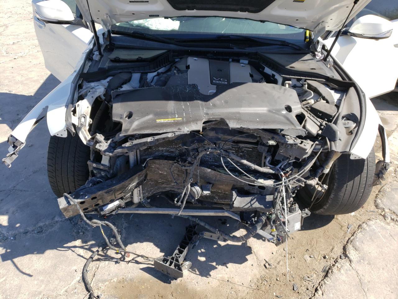 Photo 7 from auction – 2015 INFINITI Q50 BASE with VIN JN1BV7AP4FM355269