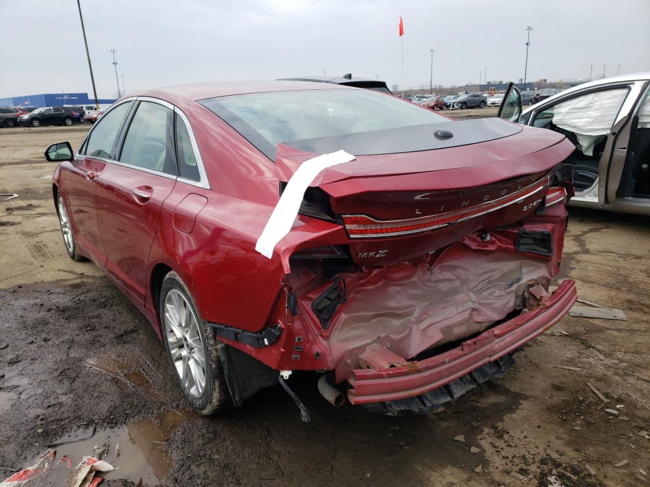 Photo 3 from auction – 2015 LINCOLN MKZ with VIN 3LN6L2J98FR618519