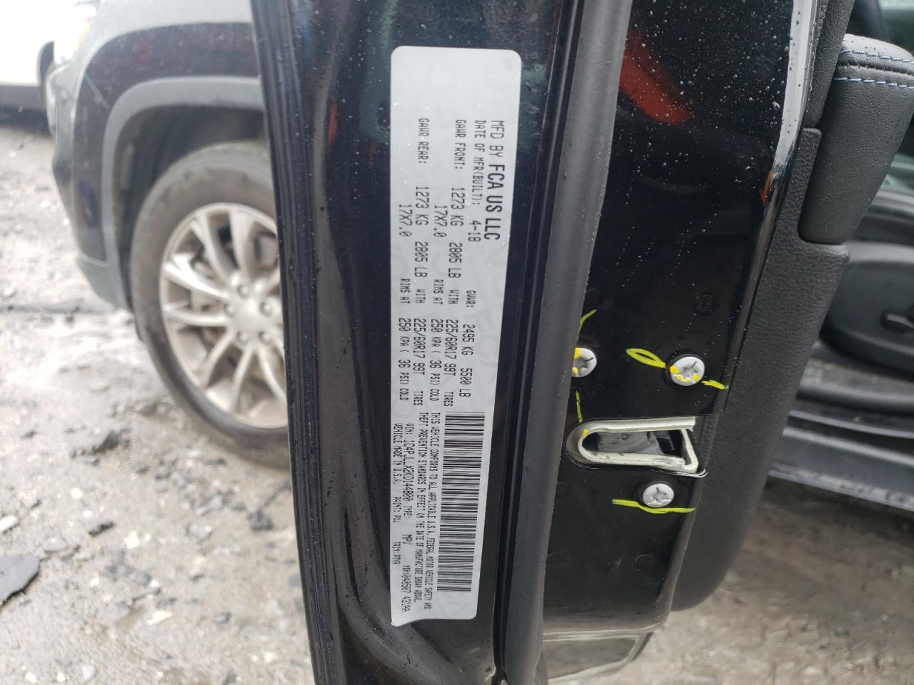 Photo 10 from auction – 2019 JEEP CHEROKEE L with VIN 1C4PJLLX2KD144800