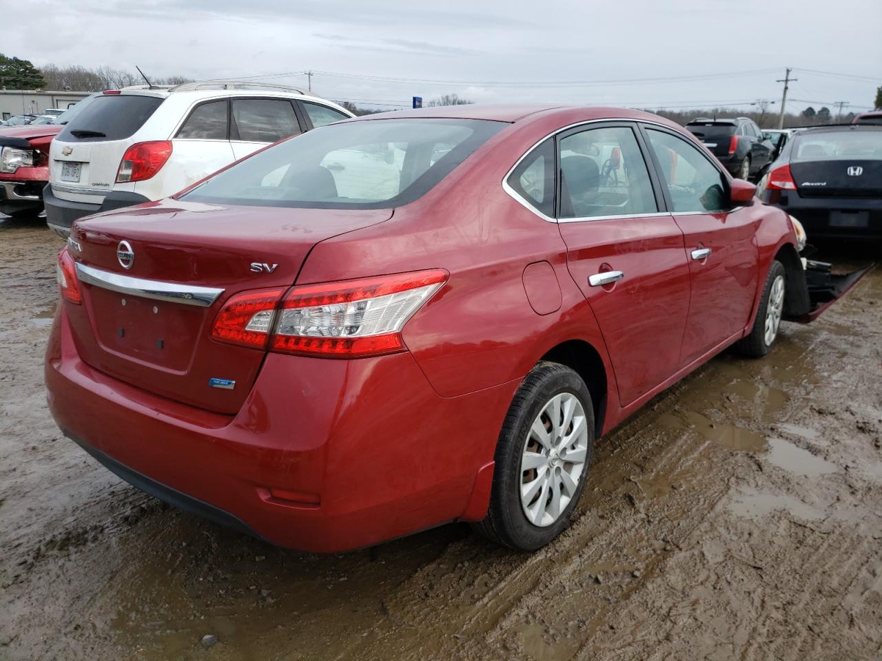 Photo 4 from auction – 2014 NISSAN SENTRA S with VIN 3N1AB7AP7EL618027