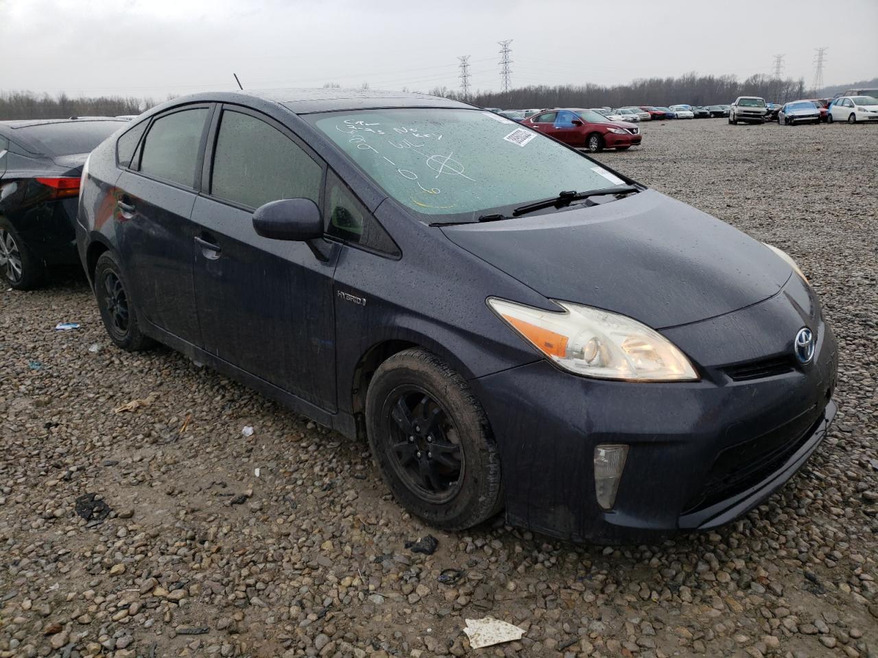 TOYOTA PRIUS 2013 with VIN JTDKN3DU2D1629106 - Photo from auction