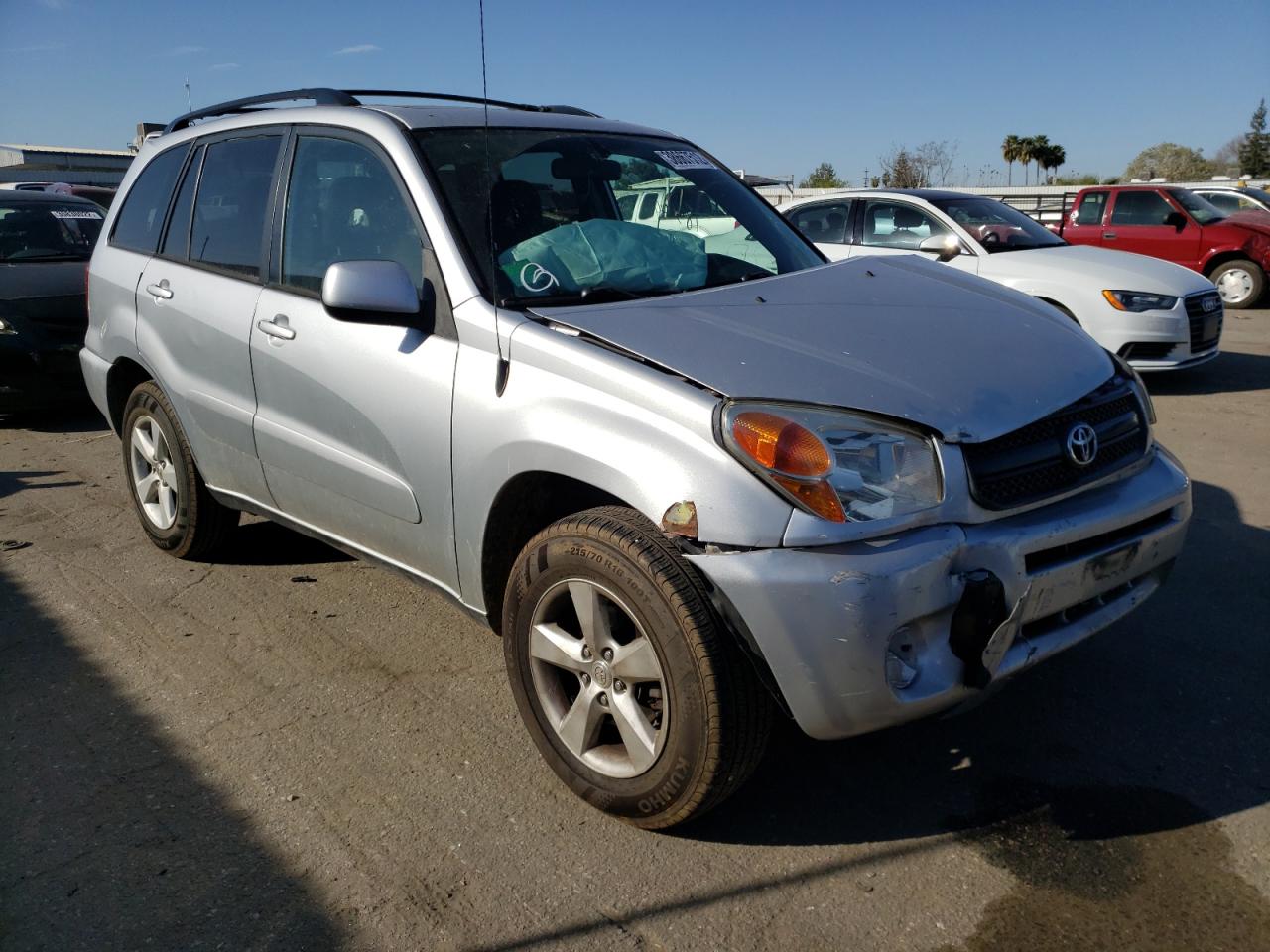 TOYOTA RAV4 2004 with VIN JTEGD20V340003549 - Photo from auction