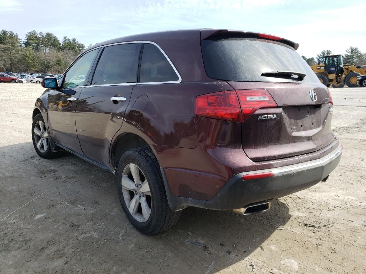 Photo 3 from auction – 2011 ACURA MDX with VIN 2HNYD2H28BH531917