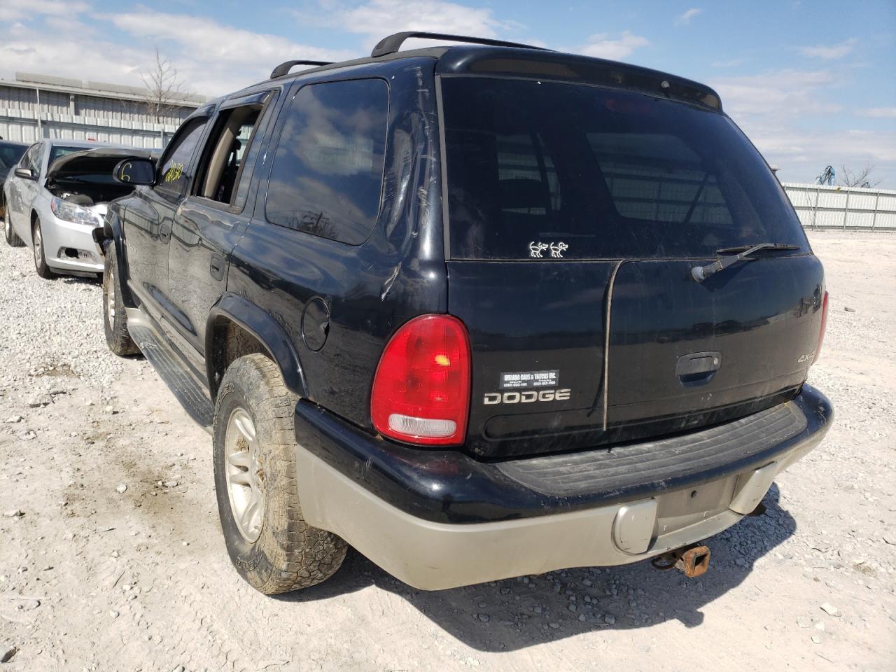 Photo 3 from auction – 2001 DODGE DURANGO with VIN 1B4HS28N31F514624
