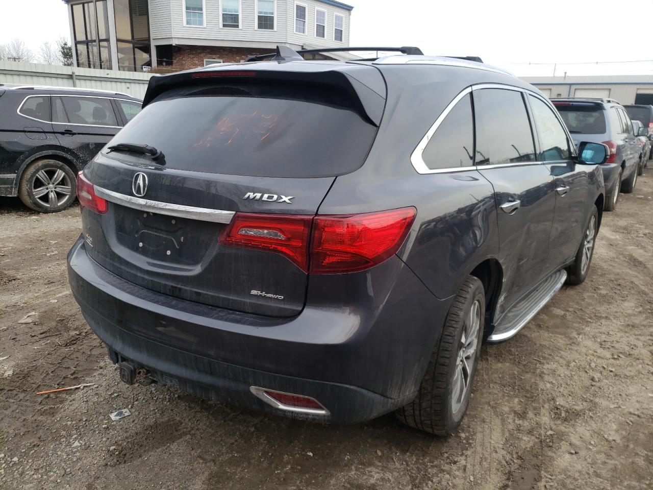 Photo 4 from auction – 2015 ACURA MDX TECHNO with VIN 5FRYD4H43FB022976