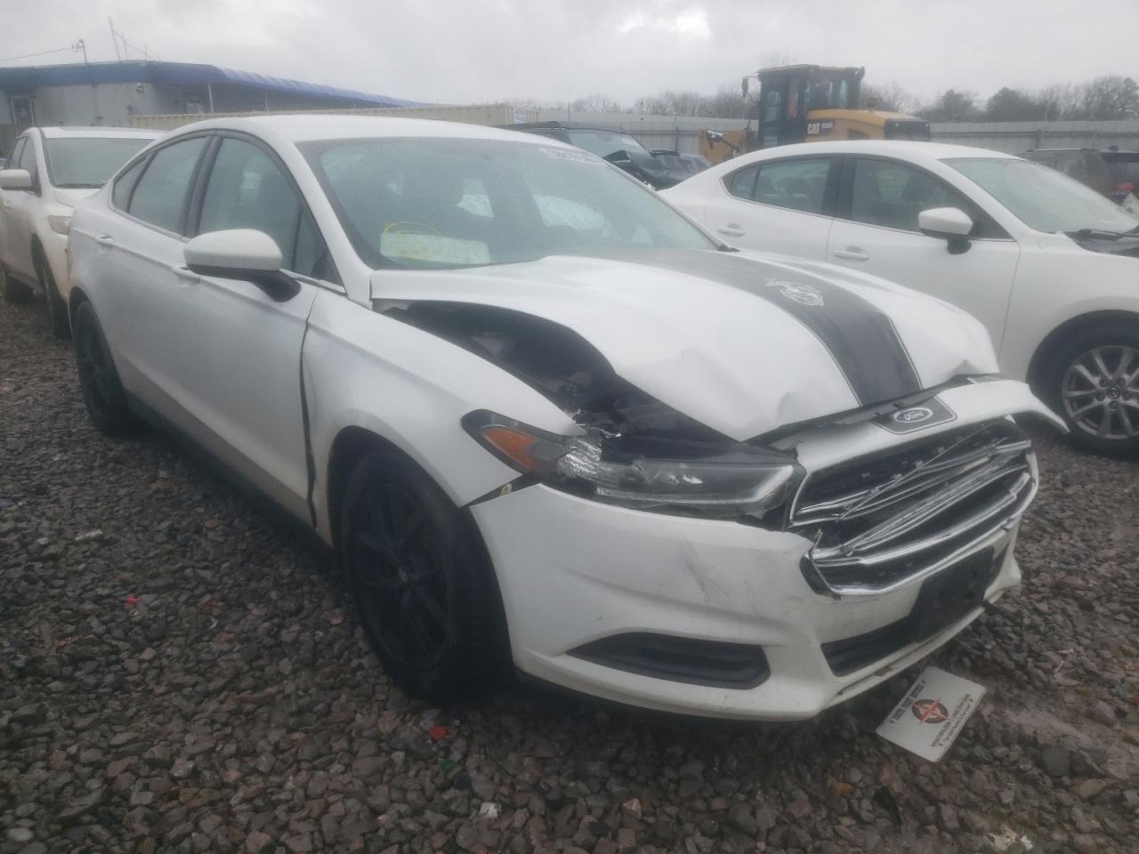 FORD FUSION S 2016 with VIN 1FA6P0G78G5128076 - Photo from auction