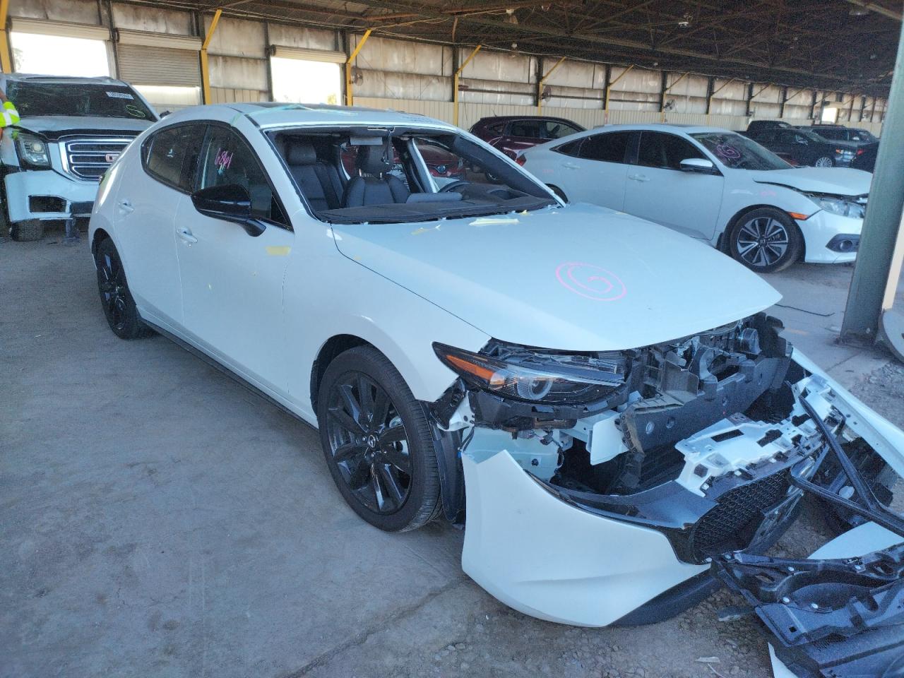 MAZDA 3 2021 with VIN JM1BPBJY8M1335365 - Photo from auction