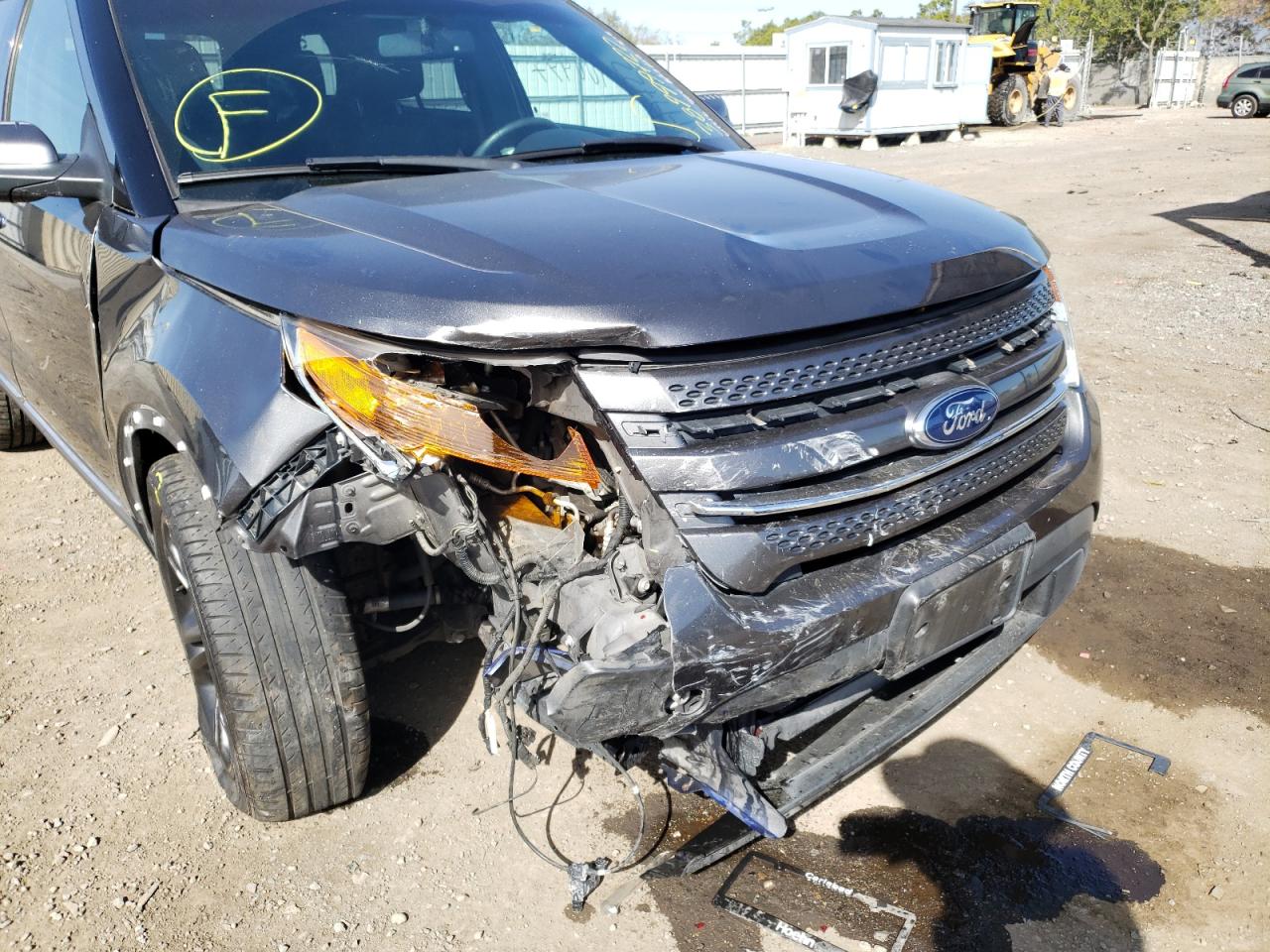 Photo 9 from auction – 2015 FORD EXPLORER L with VIN 1FM5K7F87FGA41419
