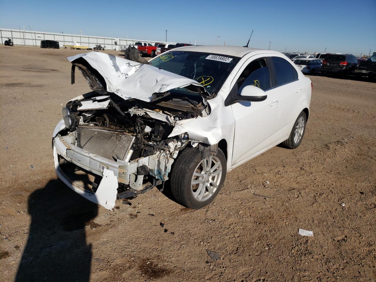 Photo 2 from auction – 2012 CHEVROLET SONIC LT with VIN 1G1JC5SHXC4206881
