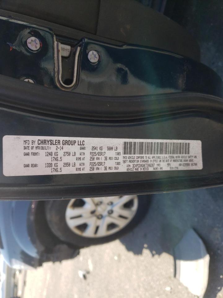 Photo 10 from auction – 2014 DODGE JOURNEY SE with VIN 3C4PDDAG0ET206287
