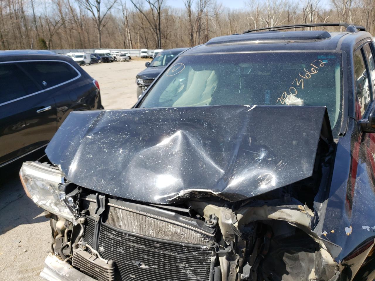 Photo 7 from auction – 2009 HONDA PILOT EXL with VIN 5FNYF38679B006078