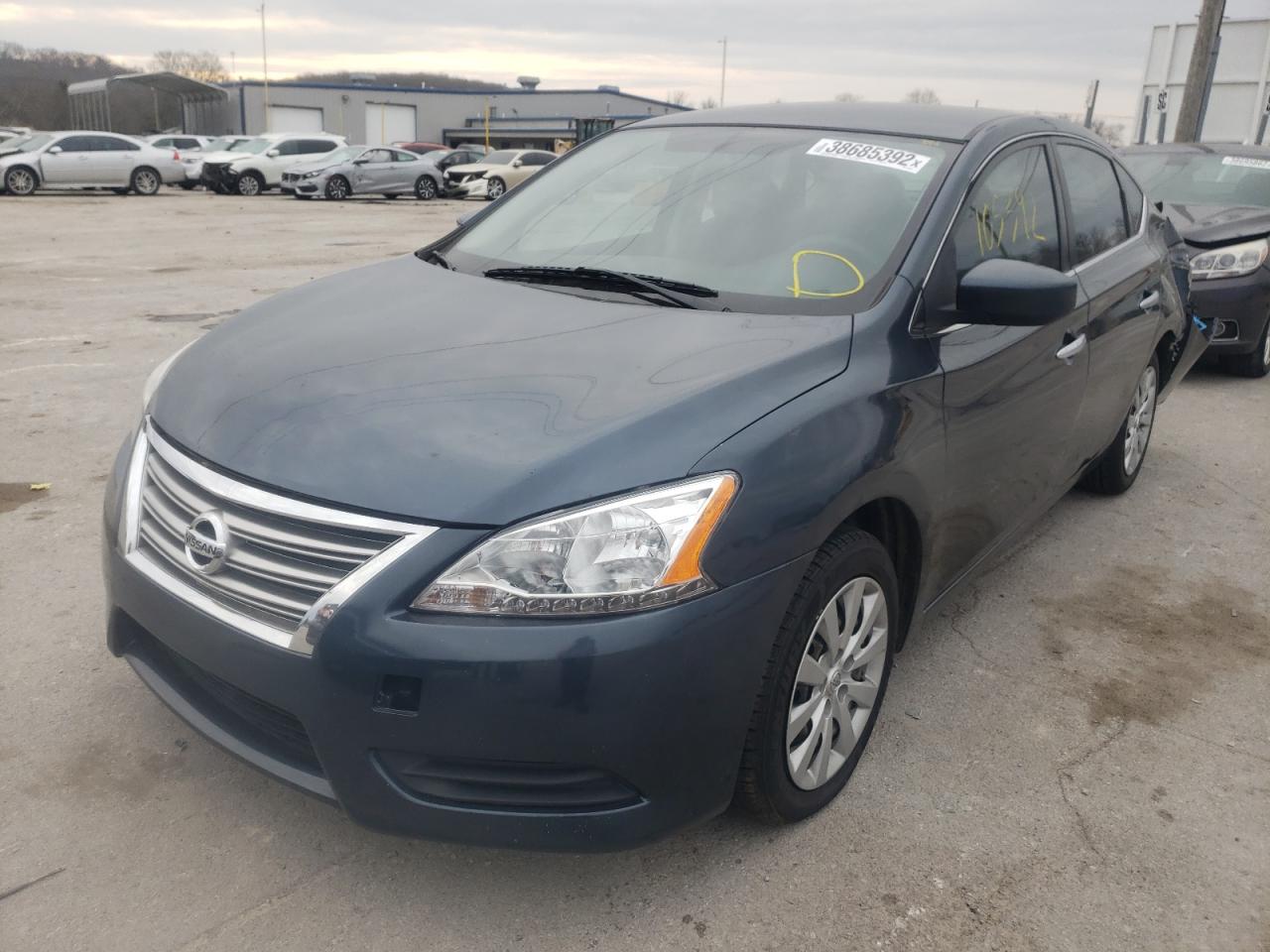 Photo 2 from auction – 2013 NISSAN SENTRA S with VIN 3N1AB7AP3DL724344
