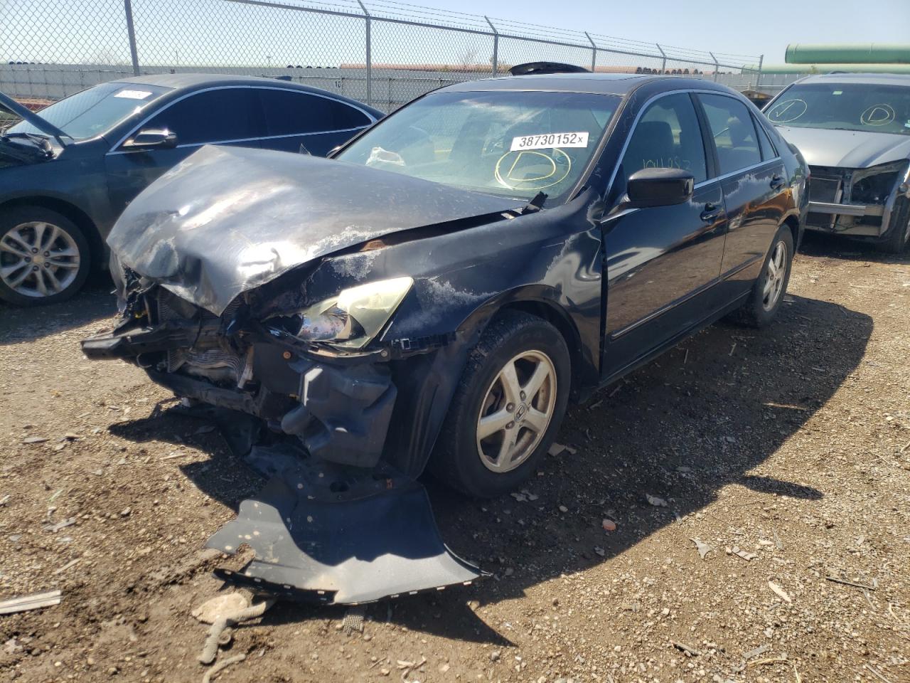 Photo 2 from auction – 2004 HONDA ACCORD EX with VIN 1HGCM56834A120100