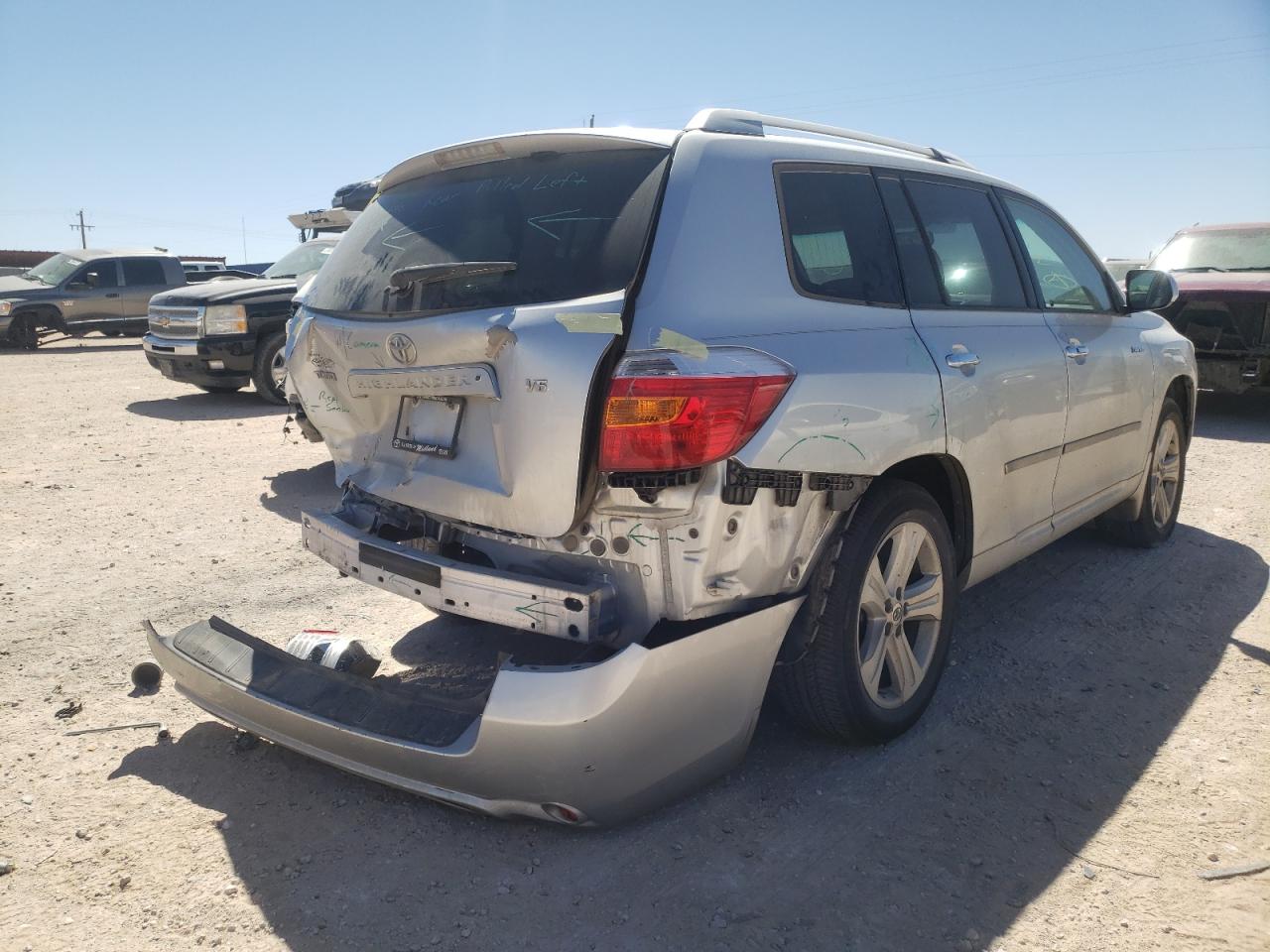 Photo 4 from auction – 2008 TOYOTA HIGHLANDER with VIN JTEDS42AX82066821