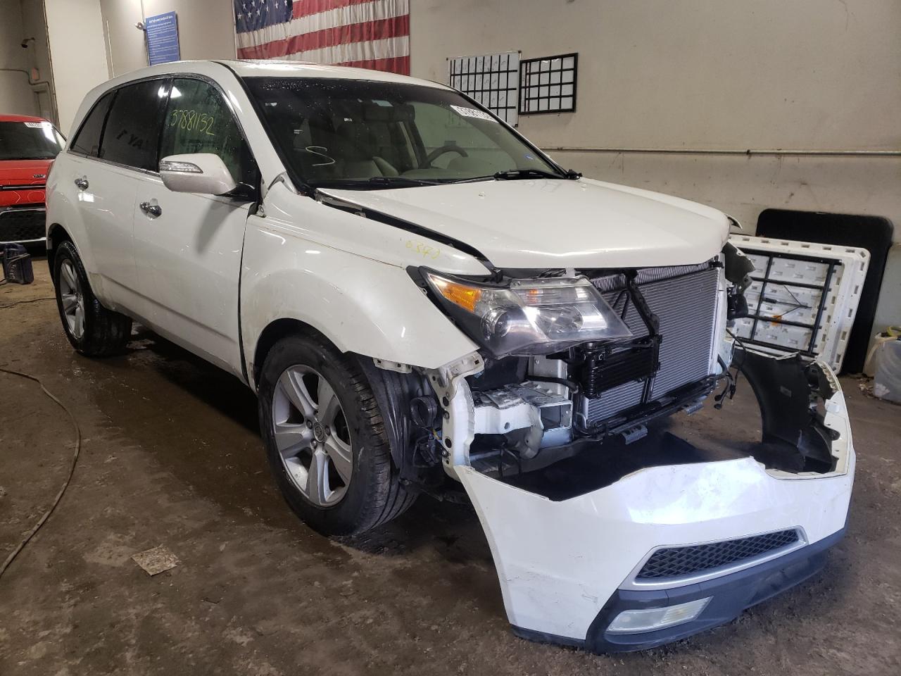 Photo 1 from auction – 2010 ACURA MDX with VIN 2HNYD2H28AH527591