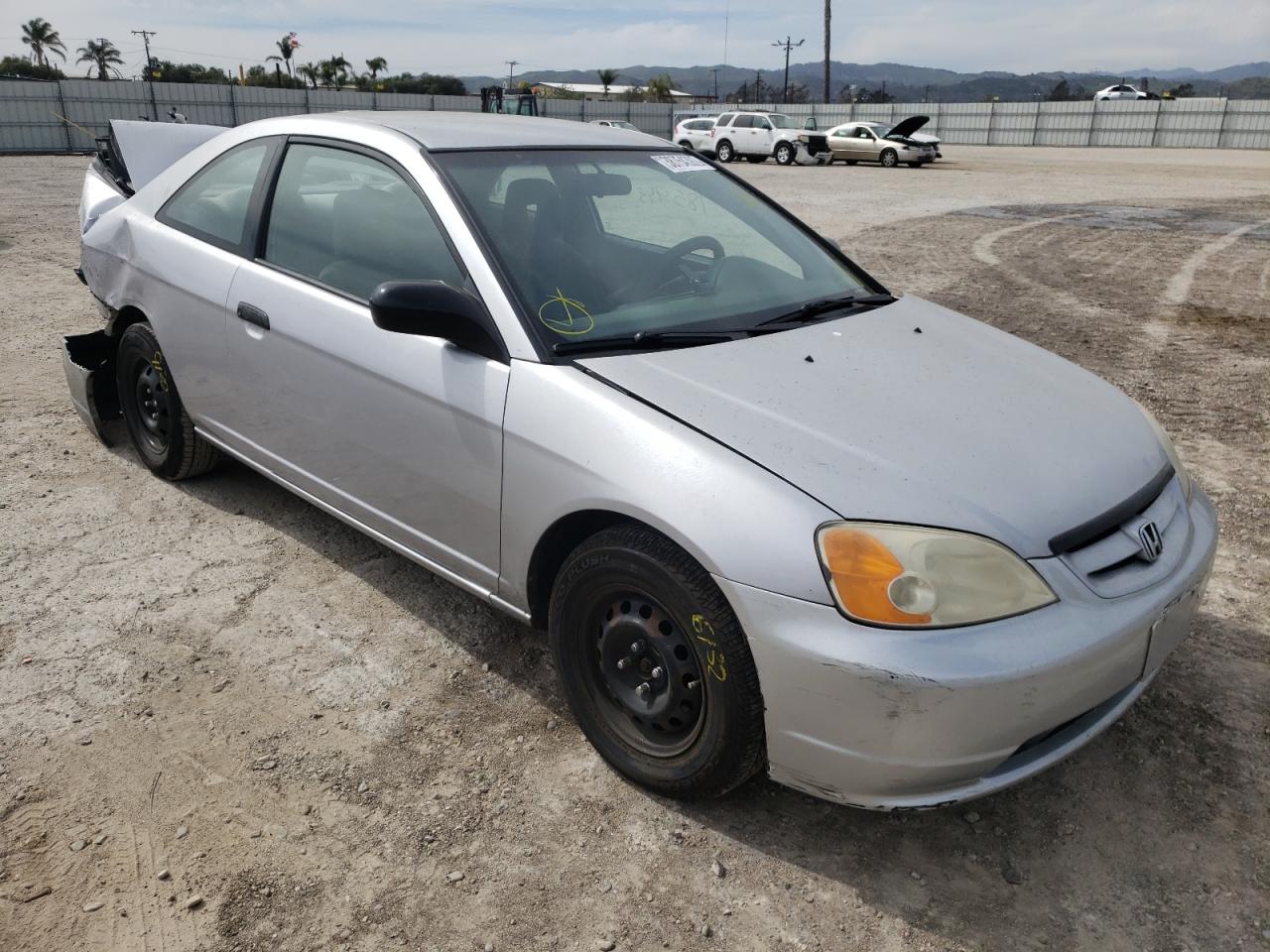 Photo 1 from auction – 2001 HONDA CIVIC LX with VIN 1HGEM22561L075978