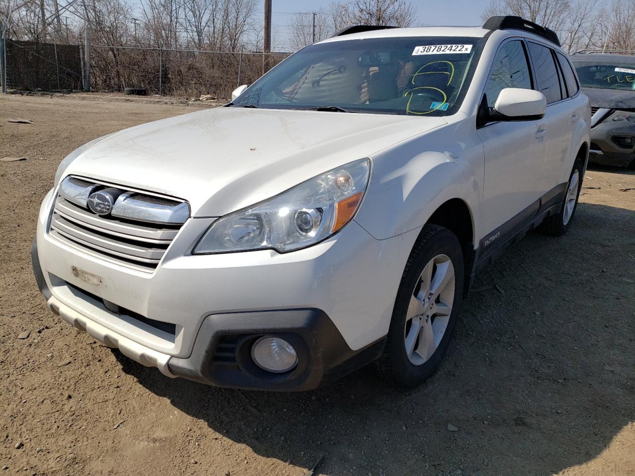 Photo 2 from auction – 2013 SUBARU OUTBACK 3. with VIN 4S4BRDLC5D2231462