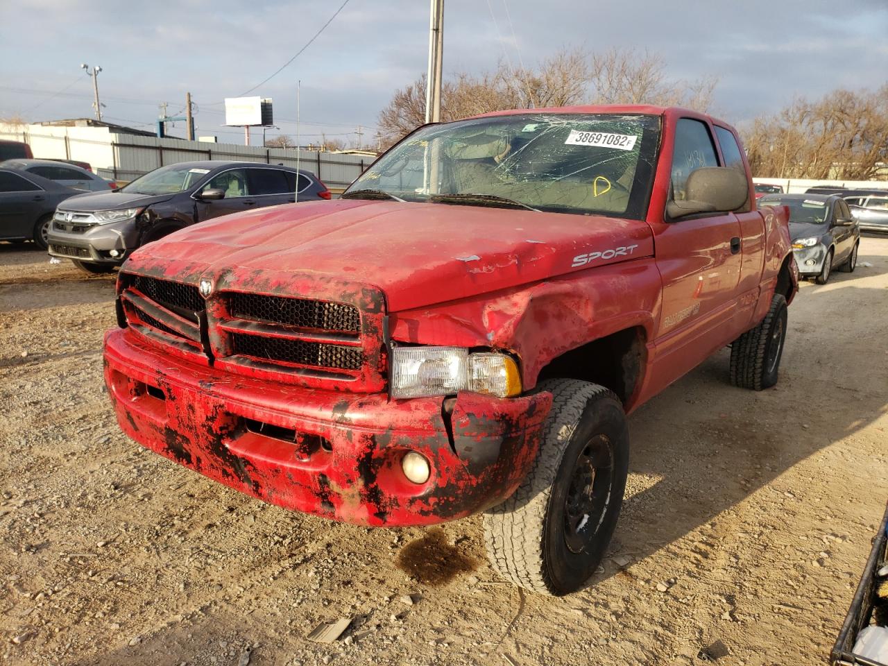 Photo 2 from auction – 2000 DODGE RAM 2500 with VIN 1B7KF23W4YJ156146