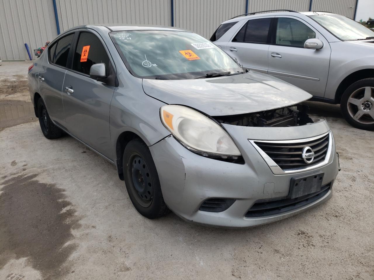 NISSAN VERSA S 2012 with VIN 3N1CN7AP7CL888839 - Photo from auction