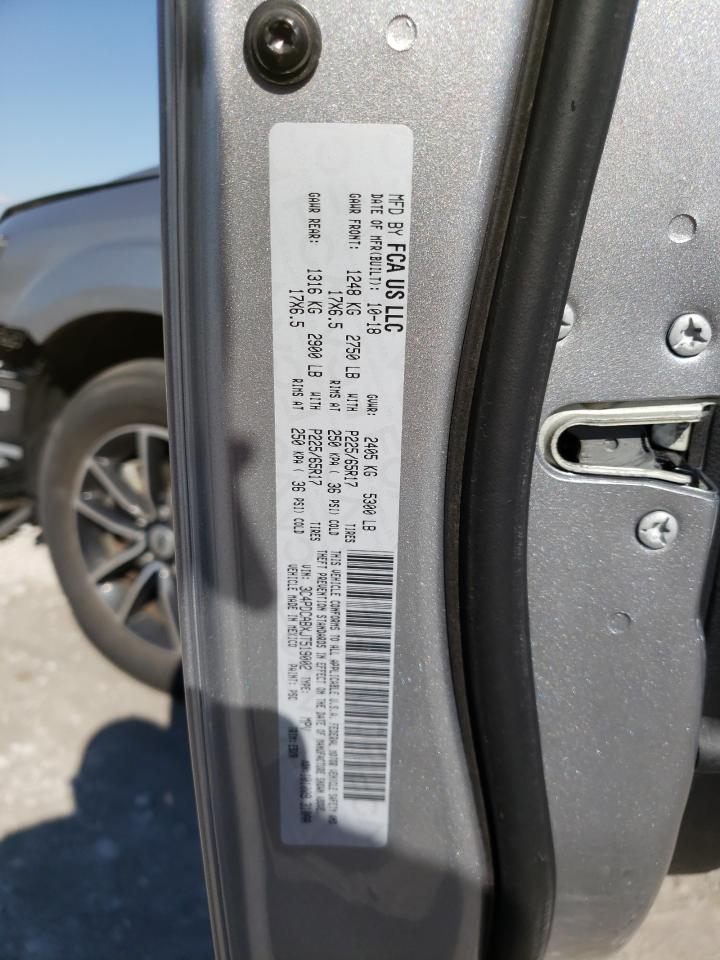 Photo 10 from auction – 2018 DODGE JOURNEY SE with VIN 3C4PDCABXJT519002