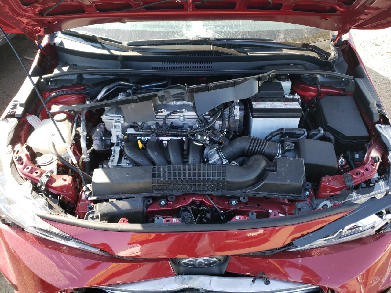 Photo 7 from auction – 2022 TOYOTA COROLLA LE with VIN 5YFEPMAE6NP284055