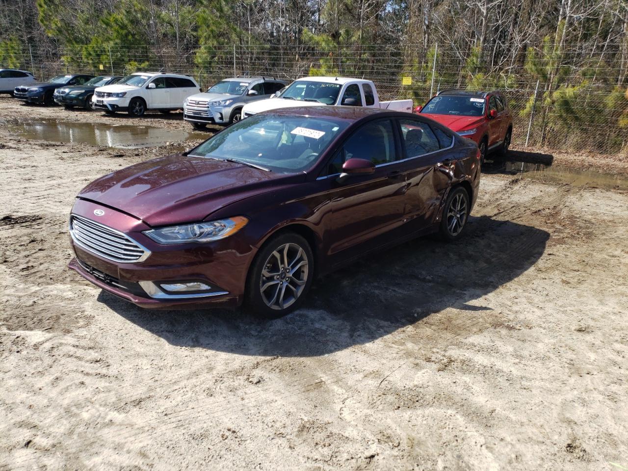 Photo 2 from auction – 2017 FORD FUSION S with VIN 3FA6P0G74HR341833