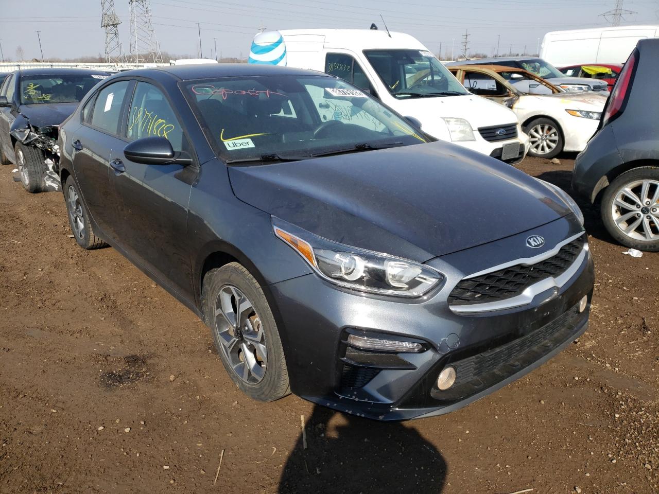 KIA FORTE FE 2020 with VIN 3KPF24AD4LE148452 - Photo from auction