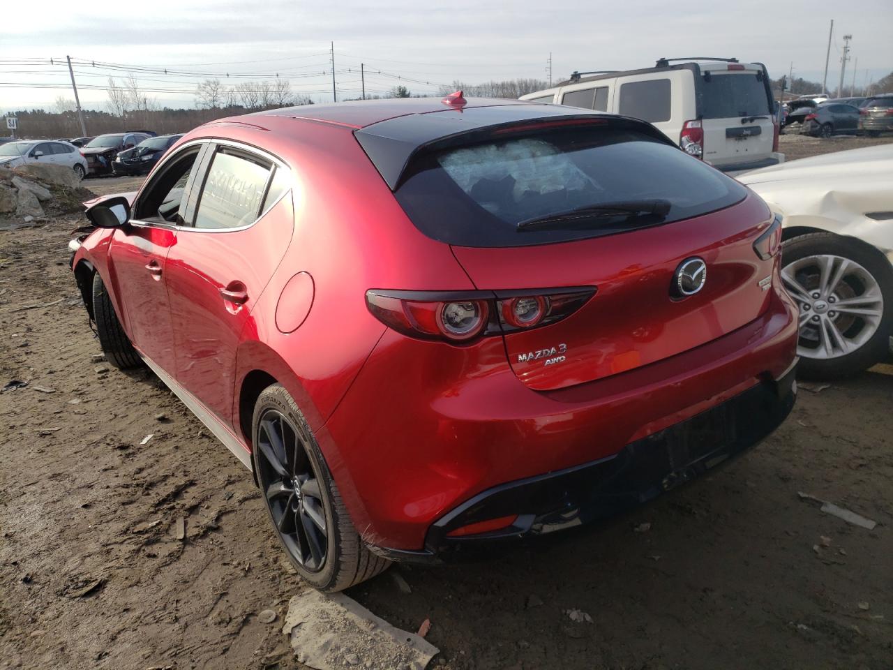 Photo 3 from auction – 2021 MAZDA 3 with VIN JM1BPBJY5M1347960